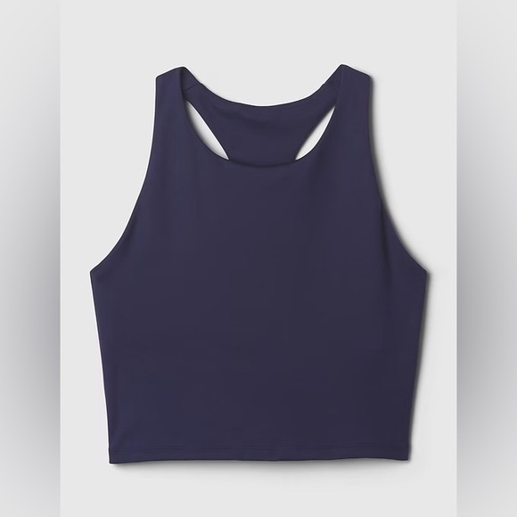 Gap GapFit High-Neck Brami XL Navy Blue NEW - Picture 8 of 8